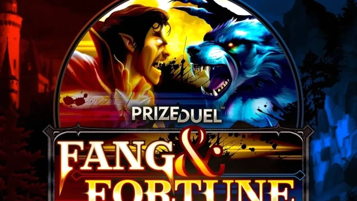 Tampilan antarmuka slot Fang & Fortune di perangkat seluler dengan tema gotik yang mencekam.