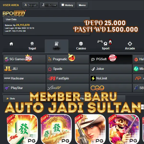 BPO777 Masuk Resmi 2026 Aplikasi